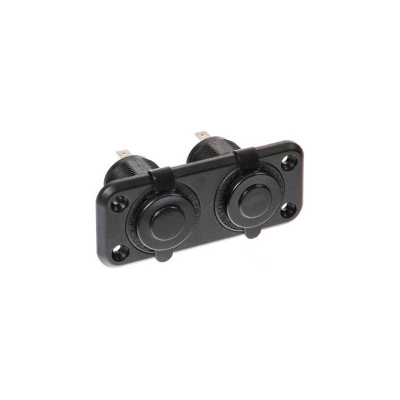 Ext-2 doppia presa corrente montaggio ad incasso 12 24V