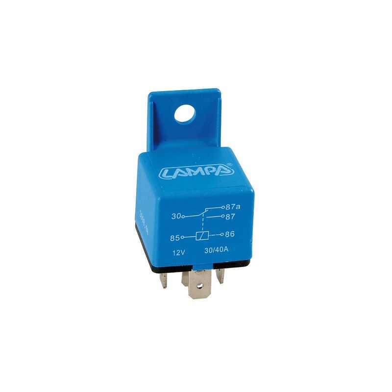Relay universale 5 contatti - 12V - 30A