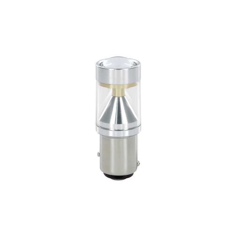 10-30V Mega-Led 54 - 6 SMD x 9 chips - (P21 5W) - BAY15d - 1 pz - D Blister - Bianco
