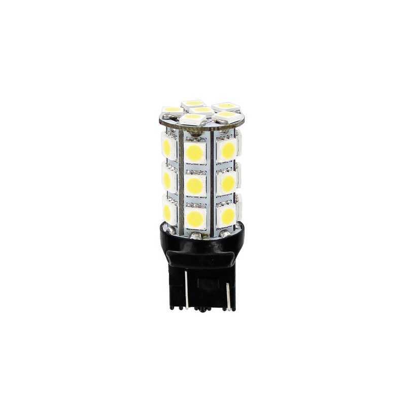 12V Hyper-Led 81 - 27 SMD x 3 chips - (W21 5W) - W3x16q - 1 pz - D Blister - Bianco
