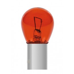 12V Red Dyed Glass  Lampada 1 filamento - (P21W) - 21W - BA15s - 2 pz  - D Blister