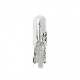 12V Lampada con zoccolo vetro - T5 - 1 2W - W2x4 6d - 2 pz - D Blister