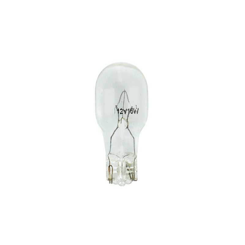 12V Lampada con zoccolo vetro - W16W - 16W - W2 1x9 5d - 2 pz - D Blister