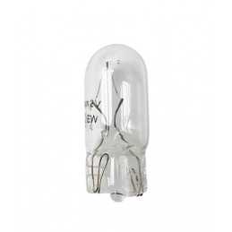 12V Lampada con zoccolo vetro - W2W - 2W - W2 1x9 5d - 2 pz - D Blister