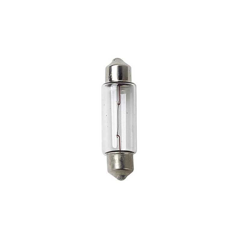 12V Lampada siluro - C10W - 11x35 mm - 10W - SV8 5-8 - 2 pz - D Blister