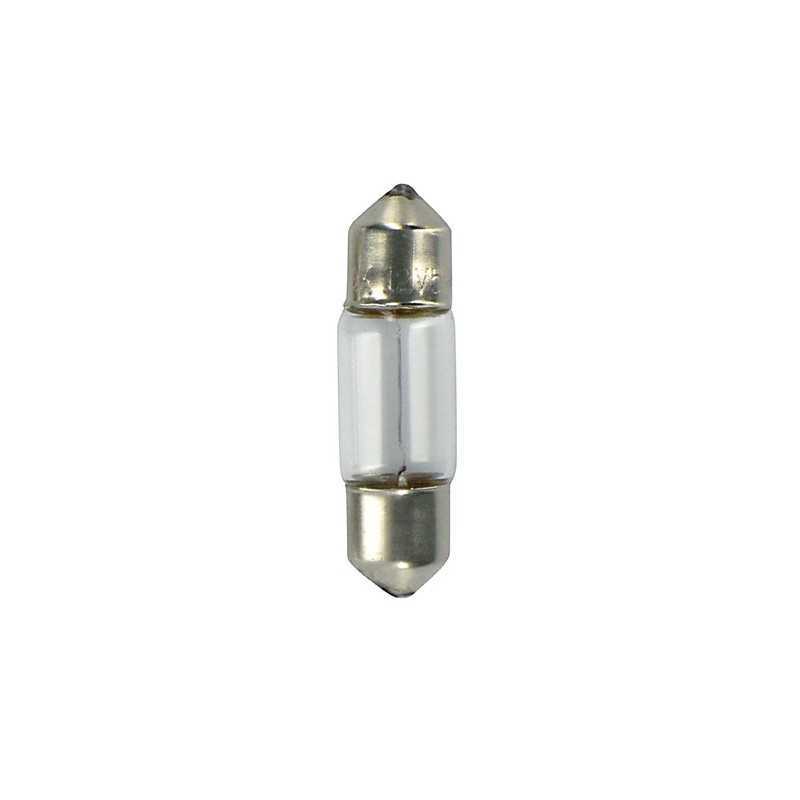 12V Lampada siluro - 8x28 mm - 5W - SV7-8 - 2 pz - D Blister