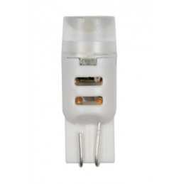 12V Mega-Led 3 - 3 SMD x 1 chip - (T10) - W2 1x9 5d - 2 pz - D Blister - Bianco - Doppia polarità