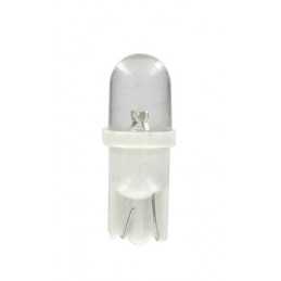 12V Colour-Led lampada 1 Led - (T10) - W2 1x9 5d - 2 pz - Scatola - Blu