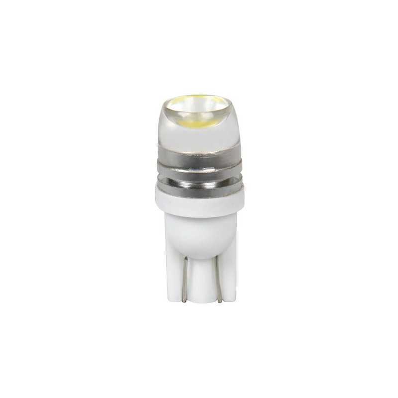 12V Hyper-Led 2 - 1 SMD x 2 chips - (T10) - 1W - W2 1x9 5d - 2 pz - D Blister - Blu - Doppia polarità