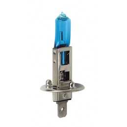 12V Lampada alogena Blu-Xe - H1 - 100W - P14 5s - 2 pz - Scatola Plast.