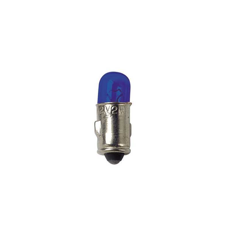 12V Lampada mignon - (J) - 2W - BA7s - 2 pz - D Blister - Blu