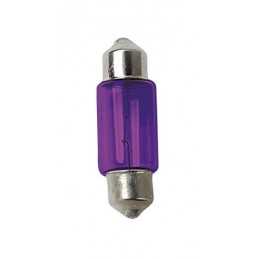 12V Lampada siluro - 11x31 mm - 10W - SV8 5-8 - 2 pz - D Blister - Viola