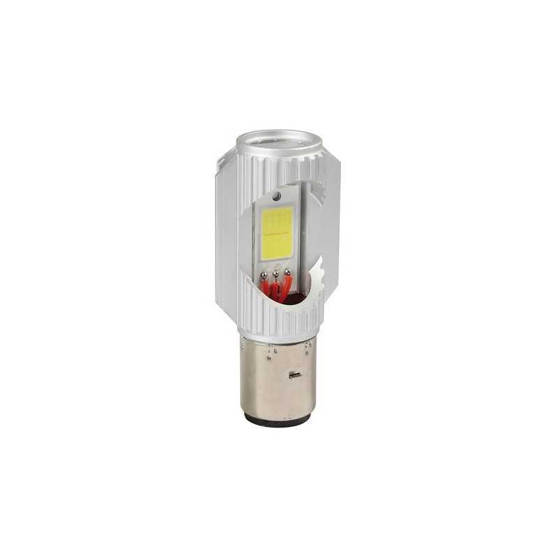 9-32V Mega-Led 2 - 2 SMD x 12 chip - (S2) - BA20d - 1 pz - Scatola - Bianco - Doppia polarità - Resistenza incorporata