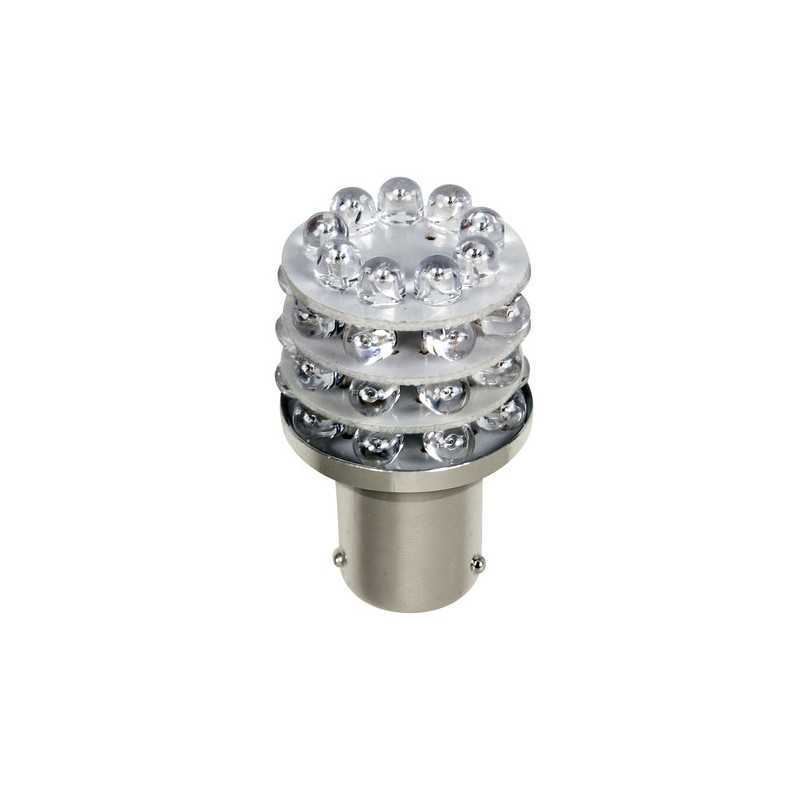 12V Lampada Multi-Led 36 Led - (P21W) - BA15s - 1 pz - D Blister - Arancio