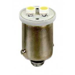 12V Hyper-Led 6 - 2 SMD x 3 chips - BA9s - 2 pz - D Blister - Bianco