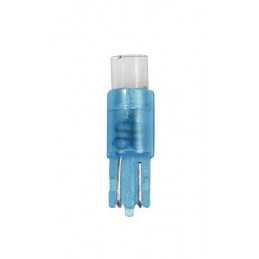 12V Kit Lampade cruscotto 1 Led - (T5) - W2x4 6d - 5 pz - D Blister - Blu