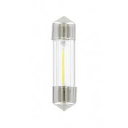 12V Mega-Led 9 - 1 SMD x 9 chips - 8x31 mm - SV8 5-8 - 1 pz - D Blister - Bianco