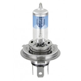 12V Lampada alogena Xenon Ultra +90% luce - H4 - 60 55W - P43t - 2 pz  - Scatola
