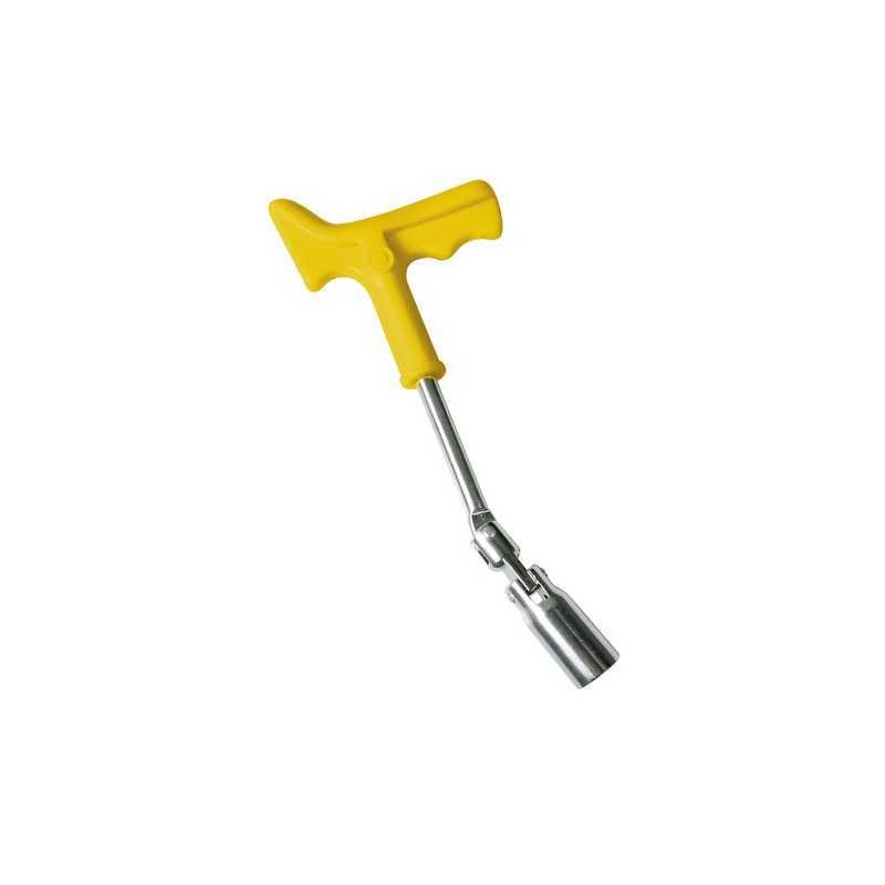 Power Grip chiave svitacandele con bussola snodata - 16 mm