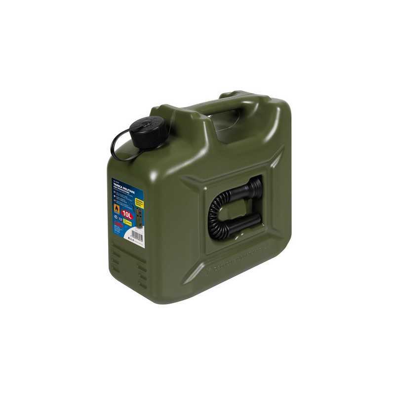 Tanica carburante in polietilene modello militare - 10 L