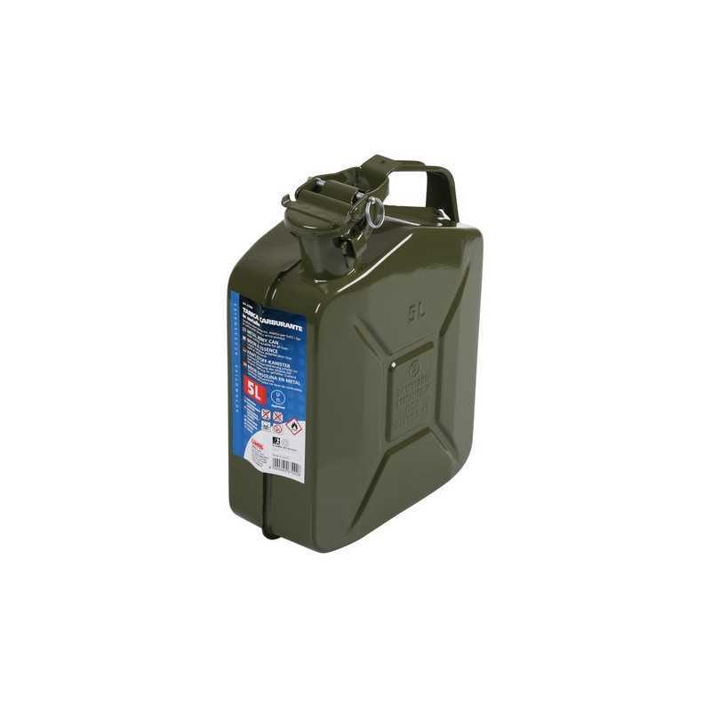 Tanica carburante tipo militare in metallo - 5 L