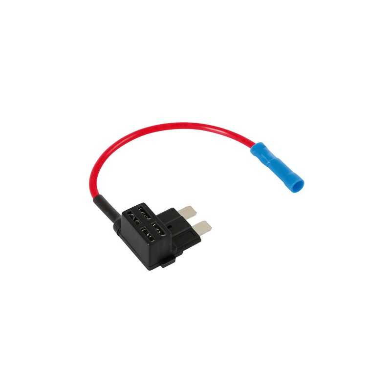 Ruba-corrente per fusibile lamellare standard 12 24V