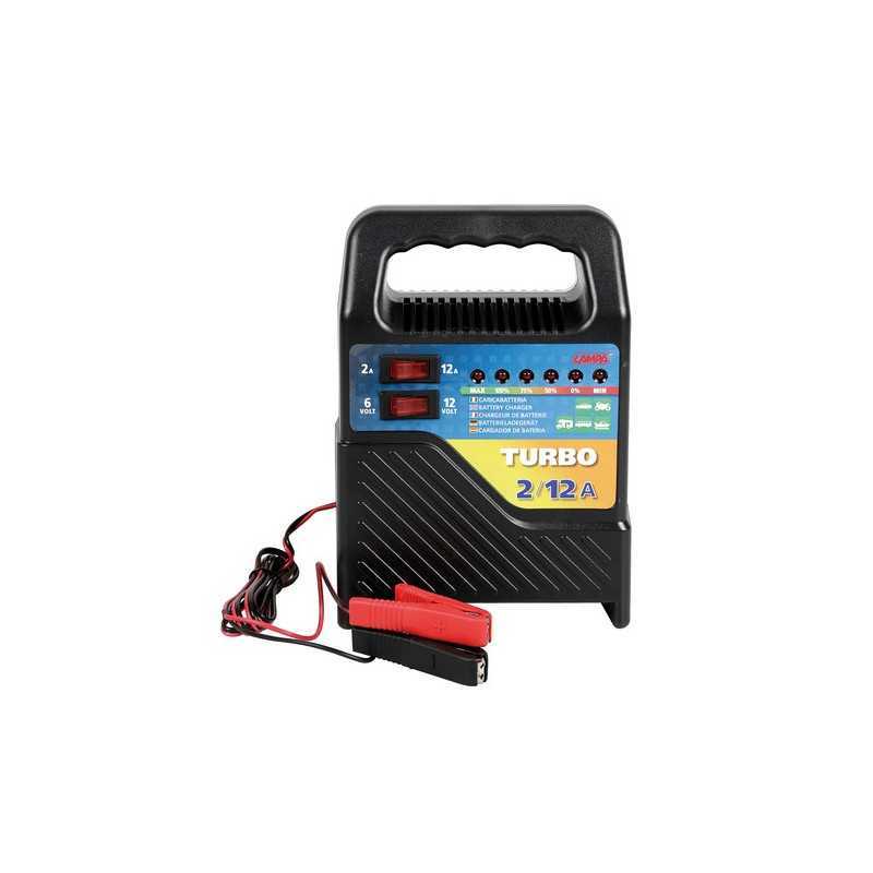 Turbo 2 12 A caricabatteria 6 12V