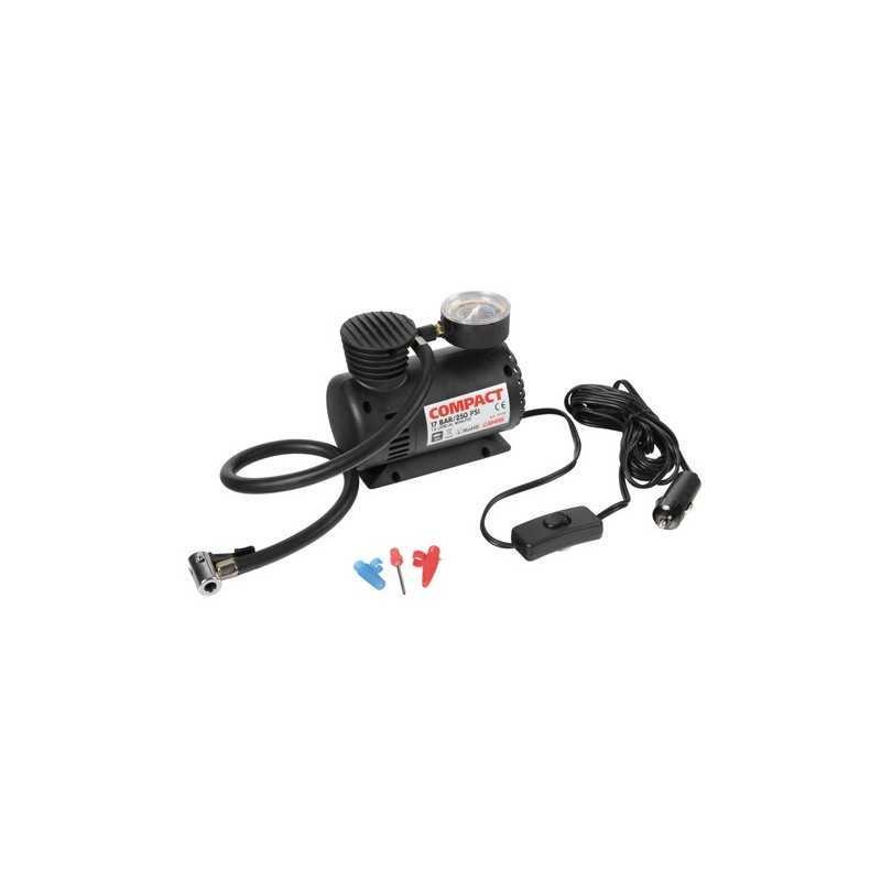 Compact compressore 12V con manometro