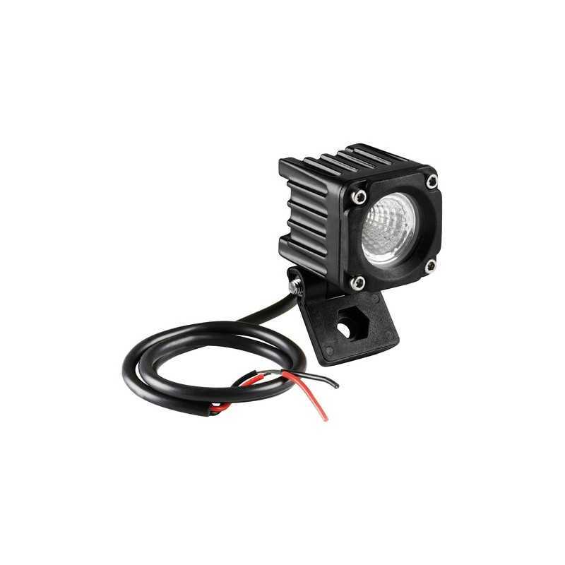 WL-19 faro ausiliario a 1 Led - 9 32V - Luce ampia - Bianco
