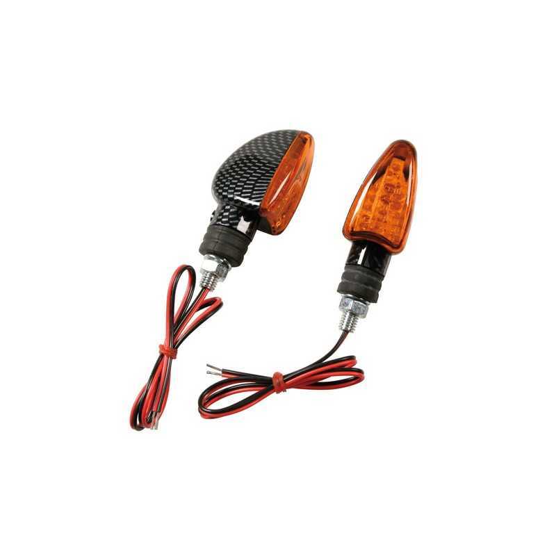 Arrow indicatori direzione - 12V LED - Carbon