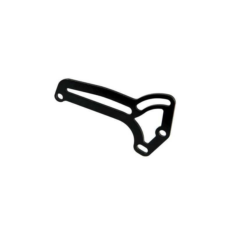 Supporto targa laterale per scooter con motore Piaggio