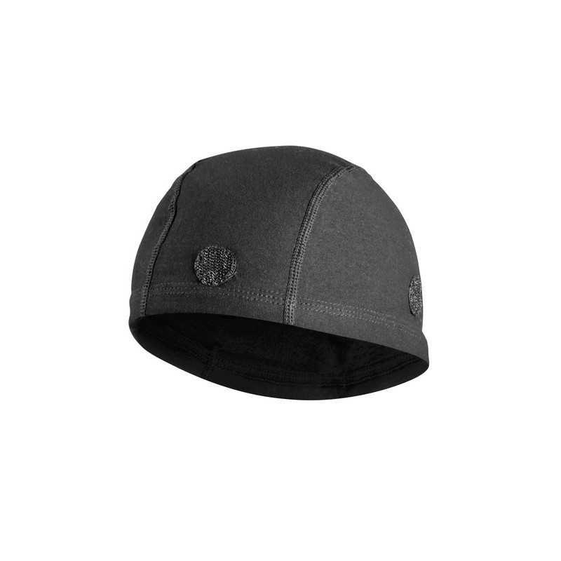 Head-Cap cuffia sottocasco in cotone - Nero