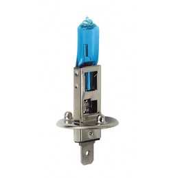 12V Lampada alogena Blu-Xe - H1 - 55W - P14 5s - 1 pz - Scatola Plast.
