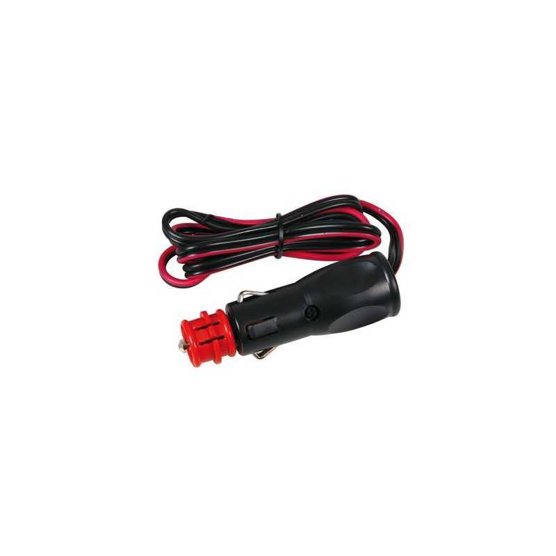 Spinotto universale per presa accendisigari con cavo 12 24V