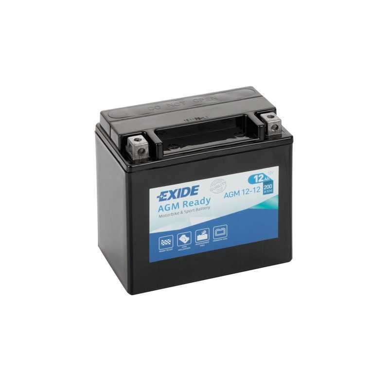 Batteria 12V - Exide Bike AGM Ready - 12 Ah - 200 A