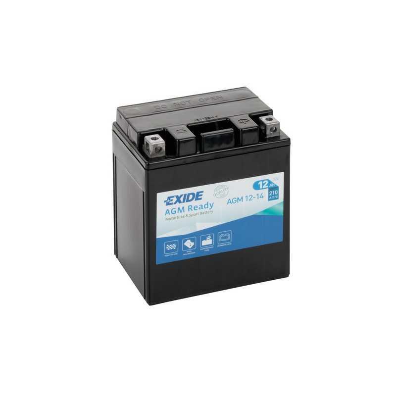 Batteria 12V - Exide Bike AGM Ready - 12 Ah - 210 A