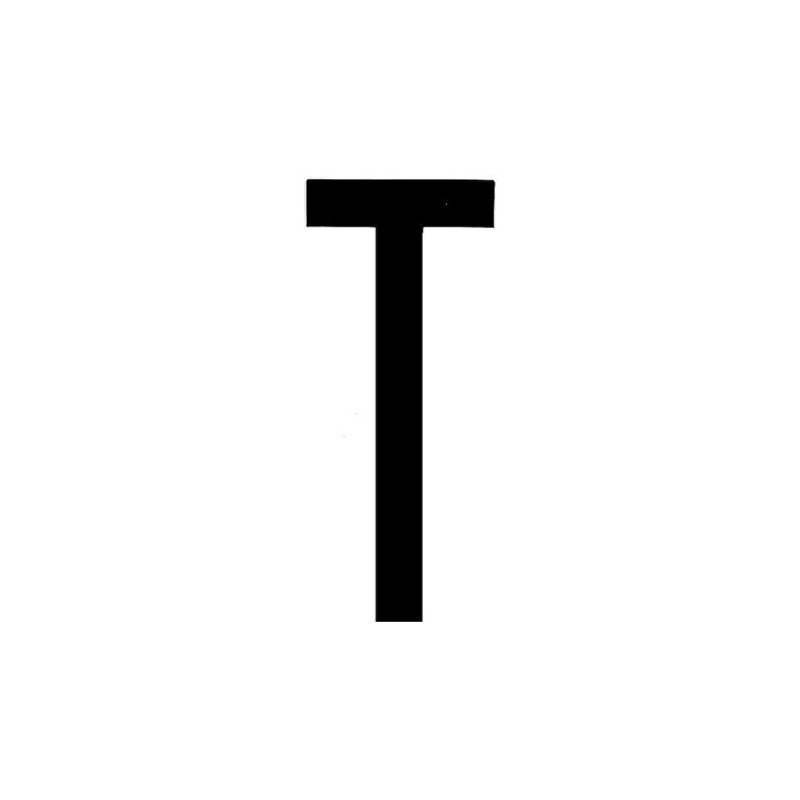 Spell-It caratteri alfanumerici adesivi 80x35 mm - T