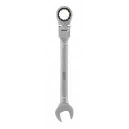 Chiave combinata con cricchetto snodato - 15 mm