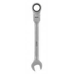Chiave combinata con cricchetto snodato - 17 mm