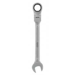 Chiave combinata con cricchetto snodato - 19 mm