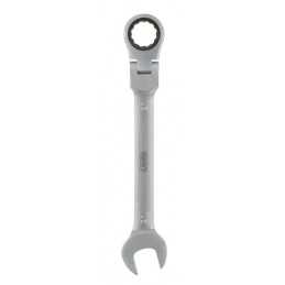 Chiave combinata con cricchetto snodato - 21 mm
