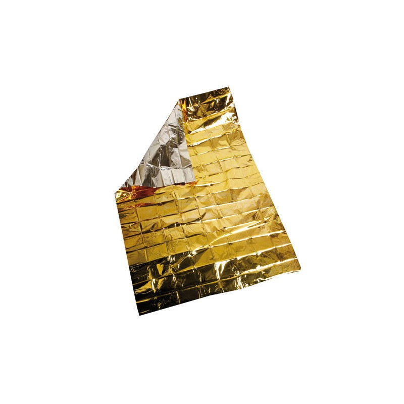Coperta isotermica oro argento - 160x210 cm