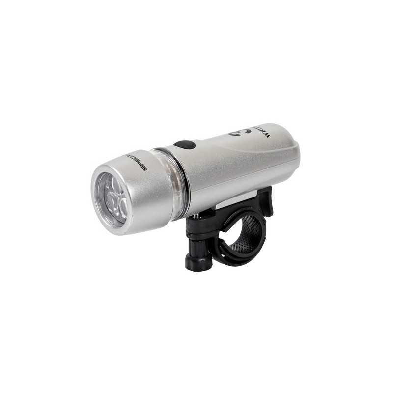 Fanale anteriore 3 led silver