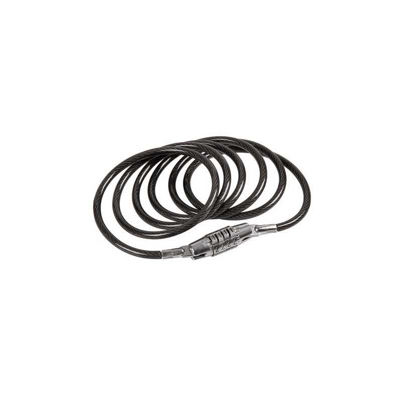 Cavo antifurto in acciaio a spirale 6 mm - 160 cm