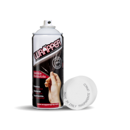 Wrapper  pellicola spray rimovibile  400 ml - Trasparente opaco