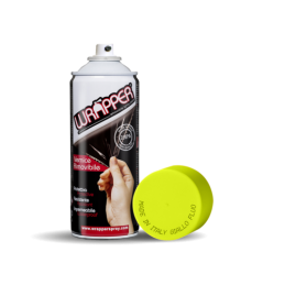 Wrapper  pellicola spray rimovibile  400 ml - Giallo fluo
