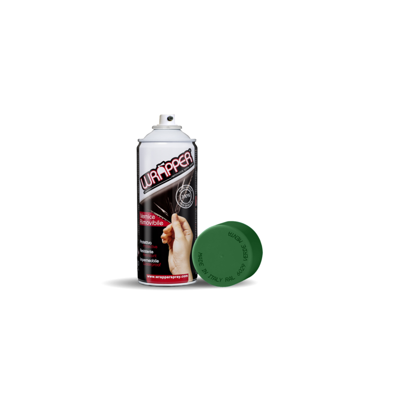 Wrapper  pellicola spray rimovibile  400 ml - Verde menta - Ral 6029