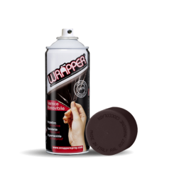 Wrapper  pellicola spray rimovibile  400 ml - Marrone cioccolata - Ral 8017