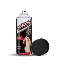 Wrapper  pellicola spray rimovibile  400 ml - Nero opaco - Ral 9005