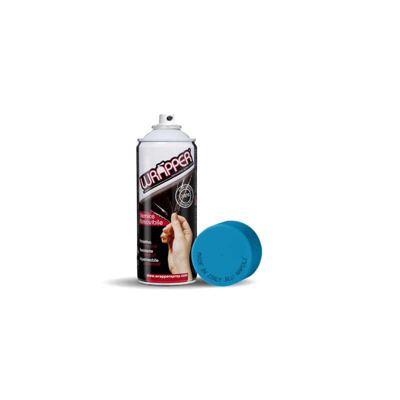 Wrapper  pellicola spray rimovibile  400 ml - Blu Napoli - Ral C31